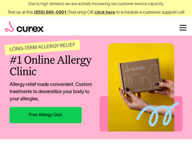 'getcurex.com' screenshot