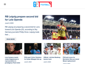'getfootballnewsfrance.com' screenshot