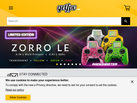 'getfpv.com' screenshot