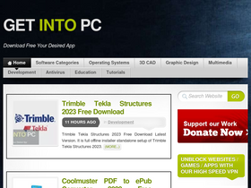 'getintopc.com' screenshot