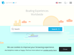 'getmyboat.com' screenshot