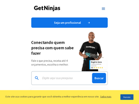 'getninjas.com.br' screenshot