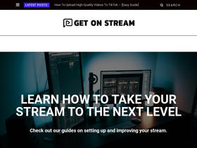 'getonstream.com' screenshot