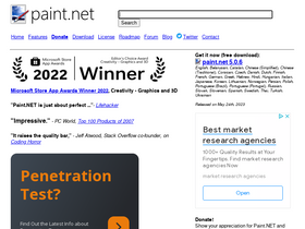 'getpaint.net' screenshot