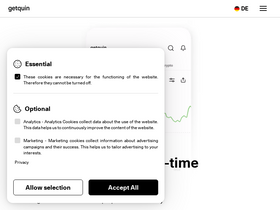 'getquin.com' screenshot