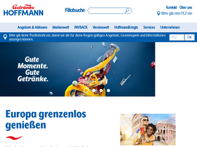 'getraenke-hoffmann.de' screenshot