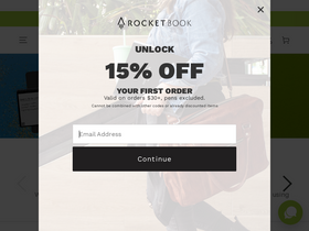 'getrocketbook.com' screenshot