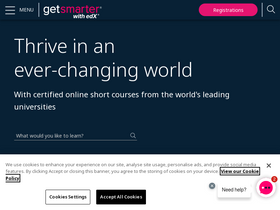 'getsmarter.com' screenshot