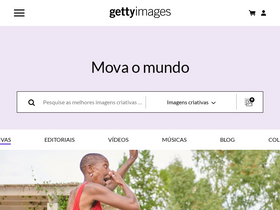 'gettyimages.com.br' screenshot
