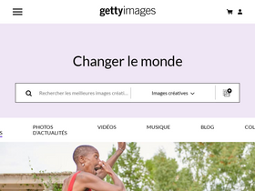 'gettyimages.fr' screenshot