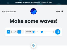 'getwaves.io' screenshot