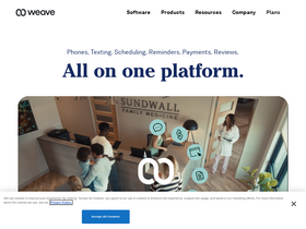 'getweave.com' screenshot