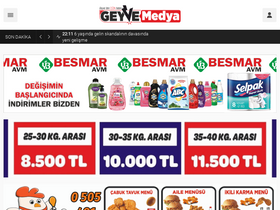 'geyvemedya.com' screenshot