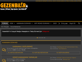 'gezenbilir.com' screenshot