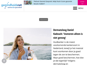 'gezondheidsnet.nl' screenshot