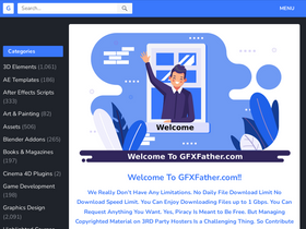 'gfxfather.com' screenshot
