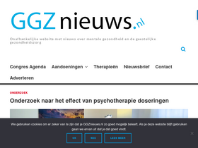 'ggznieuws.nl' screenshot