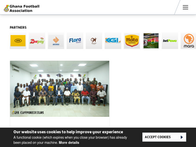 'ghanafa.org' screenshot