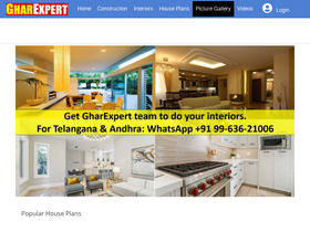 'gharexpert.com' screenshot