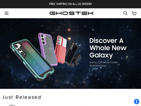 'ghostek.com' screenshot
