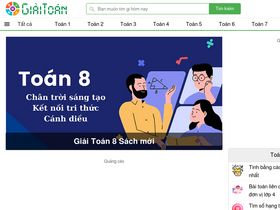 'giaitoan.com' screenshot