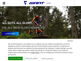 'giant-bicycles.com' screenshot