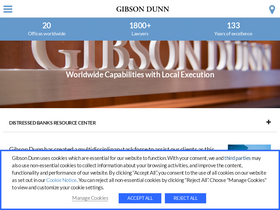 'gibsondunn.com' screenshot