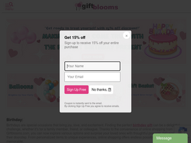'giftblooms.com' screenshot
