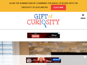 'giftofcuriosity.com' screenshot