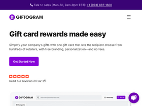 'giftogram.com' screenshot