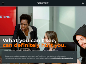 'gigamon.com' screenshot