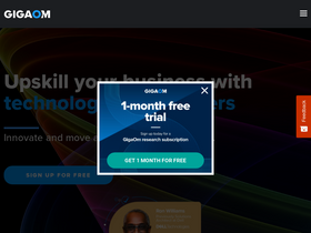 'gigaom.com' screenshot