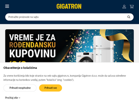 'gigatron.rs' screenshot