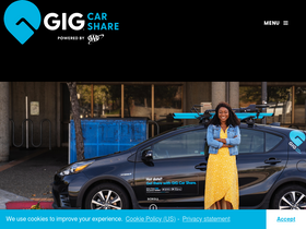 'gigcarshare.com' screenshot