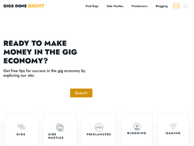'gigsdoneright.com' screenshot