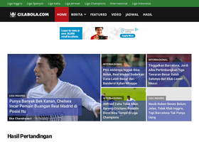 'gilabola.com' screenshot