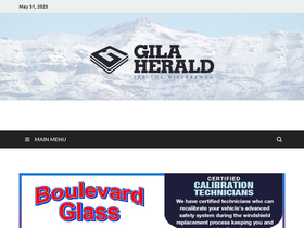 'gilaherald.com' screenshot