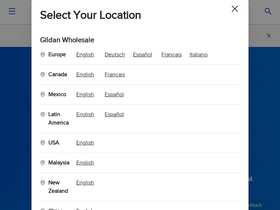 'gildan.com' screenshot
