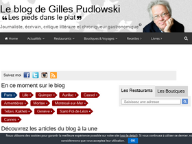 'gillespudlowski.com' screenshot
