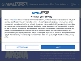 'gimmemore.com' screenshot