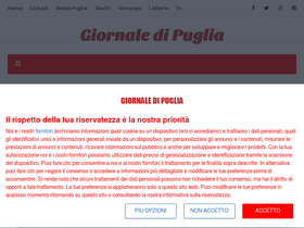 'giornaledipuglia.com' screenshot