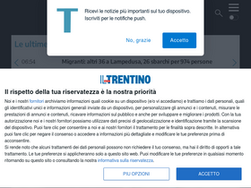 'giornaletrentino.it' screenshot