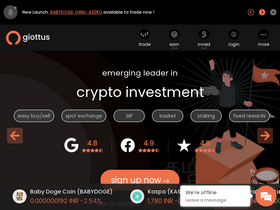'giottus.com' screenshot