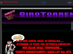 'girotorrent.org' screenshot