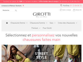 'girotti.fr' screenshot