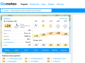 'gismeteo.pl' screenshot