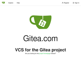 'gitea.com' screenshot