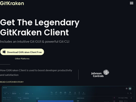 'gitkraken.com' screenshot