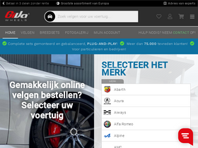 'givawheels.nl' screenshot