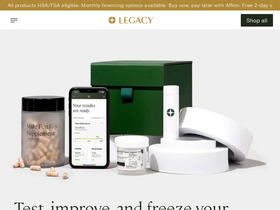 'givelegacy.com' screenshot
